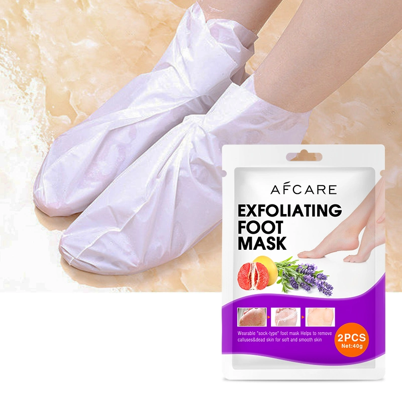 Beauty Feet Care SPA for Cracked Exfoliating Foot & Hands Cream with Shea Mask