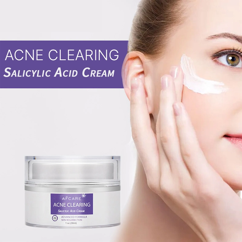 Salicylic Acid Acne Cleaning Cream Anti Aging Face Care Men Cream Oil Skin Care