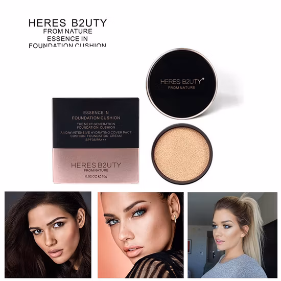 Crema Bb corrector alto, base líquida seca para el cuidado de la piel, ligera y natural